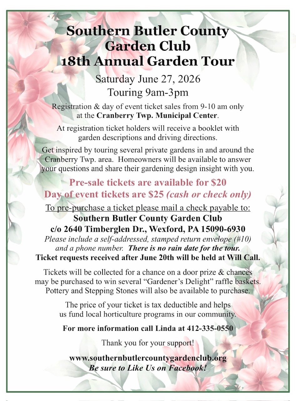 2026 SBCGC tour flyer